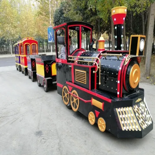 Multicolor FRP Electric Trackless Train, Number Of Bogies: 5 Manufacturers in Laksar