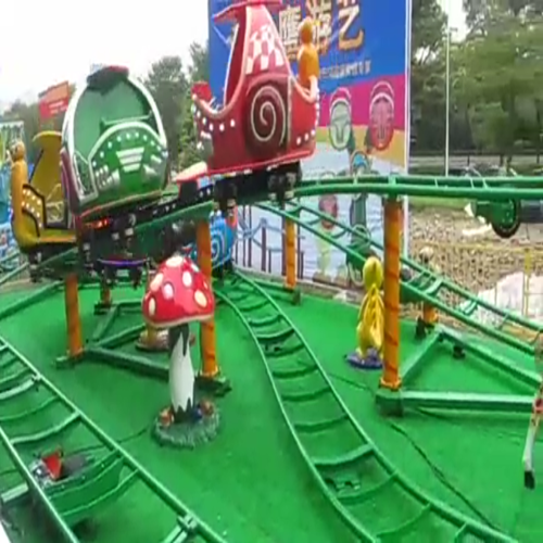 Out Door,Park Ms TaTa Iron Heavy FRP Roller Coaster, Capacity: 20 Persons Manufacturers in Churu