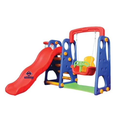 Plastic Kids Slide And Swing (3 ft) Manufacturers in Mandi