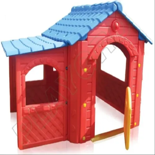 Red & Blue 4 Feet Indoor Plastic Playhouses, Size: 8 X 4 Manufacturers in Vapi