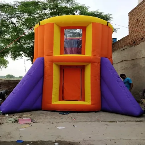 Srf 560 gsm pvc single coated Inflatable Air Pressure Rocket Bouncy, Child Age Group: 5_15 yrs Manufacturers in Kohima