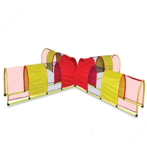 Vixen Kids Play Tunnel 4 Way - ARC Shape (4 Tunnels, 240 cm x 60 cm Each, Foldable) Manufacturers in Vikasnagar