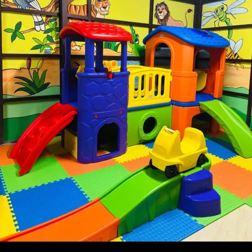 Yellow Plastic Kids Indoor Play Equipment Manufacturers in Dewas